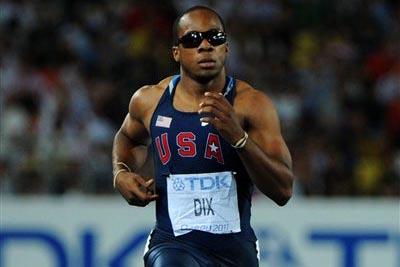 Walter Dix dos EUA na semi-final de 200m Masculino / Foto: Getty Images