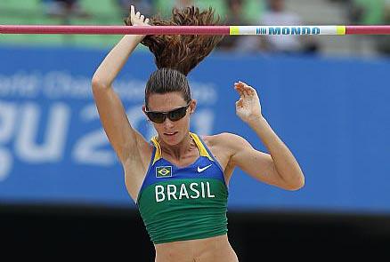 Fabiana Murer dormiu pouco mais que três horas e antes das 7 da manhã já estava de pé / Foto: Getty Images/IAAF