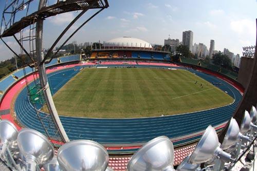 Vista geral do Estádio e pista / Foto:  Luiz Doro / adorofoto