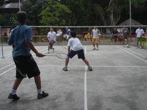 1º Open de Badminton, realizado no Campo de São Bento, um dos parques mais conhecidos e visitados de Niterói./ Foto: Divulgação