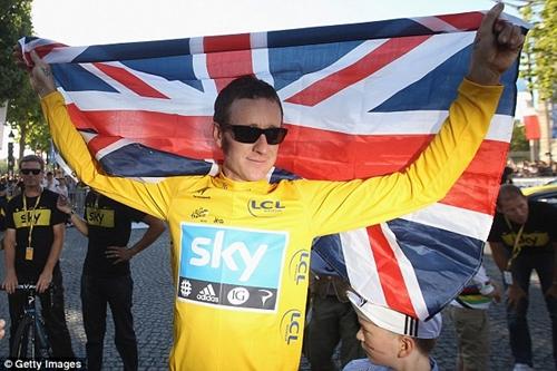 Wiggins se tornou o primeiro britânico campeão do Tour de France / Foto: Getty Images