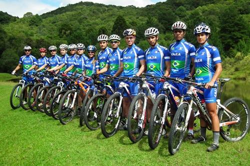 Seleção Brasileira de Mountain Bike / Foto: CBC / Divulgação