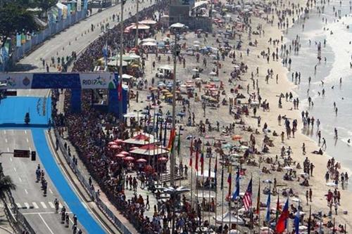 Atletas percorrerão principais praias da zona Sul e Oeste da cidade / Foto: Getty Images