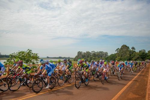 Rodrigo Melo é o primeiro líder da Volta Ciclística Internacional do Paraná / Foto: Thiago Lemos / CBC