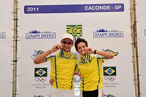 Rubens e Erika, campeões em 2011/ Foto: Divulgação
