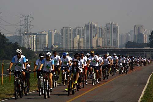 Pedal das Capivaras no ano passado / Foto: JB Carvalho/Shimano