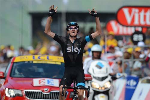  Christopher Froome (Sky) mostrou porque é considerado o grande favorito para ficar com o título da edição centenária da Volta da França / Foto: Divulgação / Tour de France