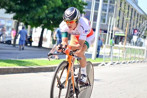 João Gaspar durante a prova / Foto: Luis Claudio Antunes/Bike76