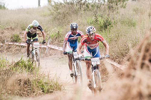 Avancini, Frederico e Rubinho / Foto: Bruno Senna / CIMTB