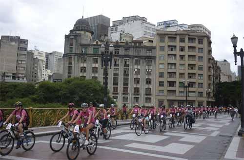 Pedalada percorreu o Centro de São Paulo / Foto: Sampa Bikers