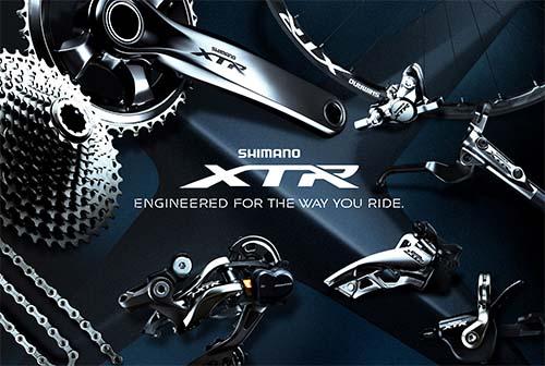 Novo grupo XTR / Foto: Shimano / Divulgação