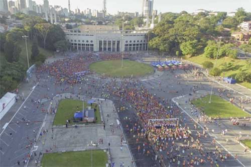 o dia 26 de abril, São Paulo sediará a 26ª edição da Meia Maratona Internacional da Cidade de São Paulo / Foto: Cine Del Valle