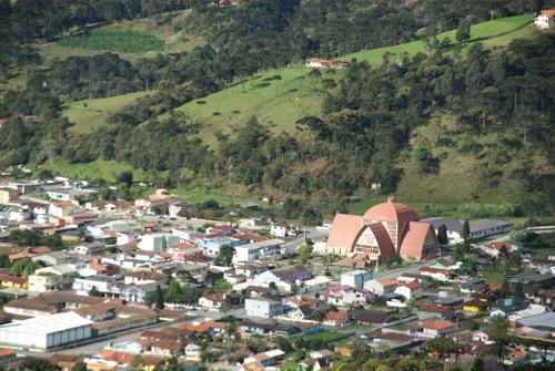 Vista aérea de Urubici / Foto: Imprensa / Divulgação