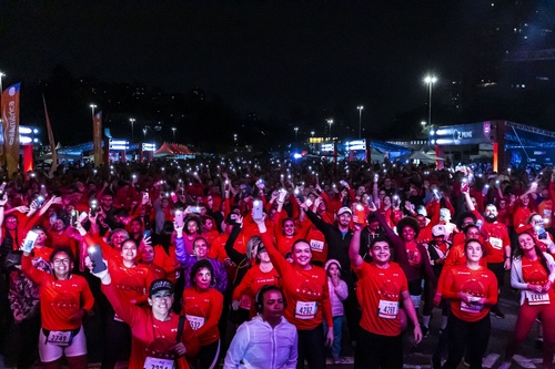Santander Night Run, corrida noturna mais famosa e iluminada do País acaba de lançar o calendário de 2026 / Foto: Bruno Barrosh
