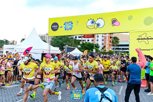 Corrida do Bob Esponja movimenta capital cearense / Foto: Tavares Júnior