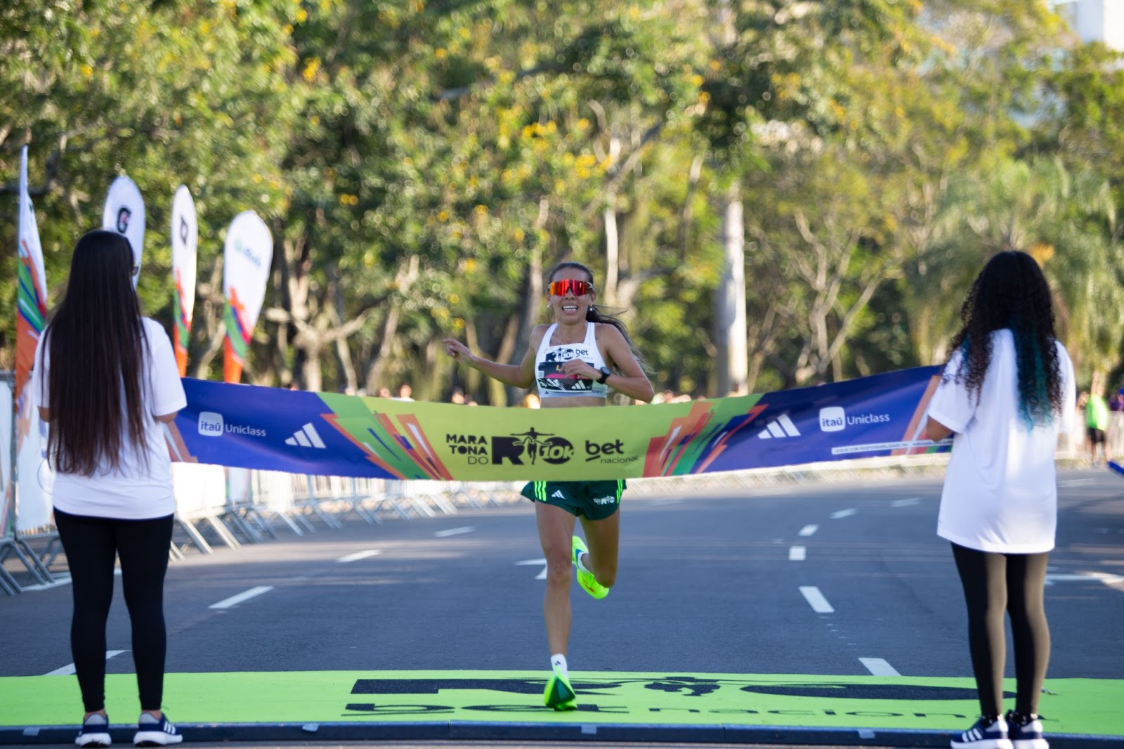 Colombiana é tricampeã dos 10K da Maratona do Rio  / Foto: Lucas de Oliveira