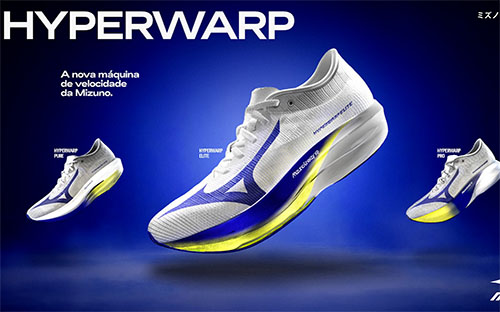 Mizuno Hyperwarp: a nova máquina de velocidade da Mizuno / Foto: Divulgação