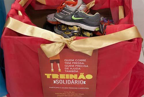 Se você tem um tênis que não está usando, pode fazer uma boa ação participando da campanha “Tênis Solidário”/ Foto: Priscilla Fiedler Se você tem um tênis que não está usando, pode fazer uma boa ação participando da campanha “Tênis Solidário”/ Foto: Priscilla Fiedler
