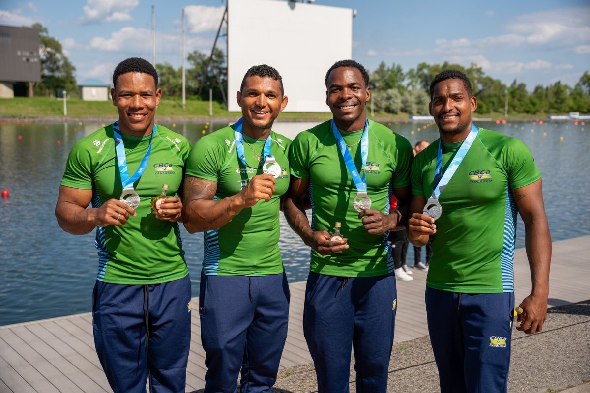 Brasil conquista prata no C4 Masculino 500m em Montreal