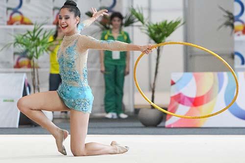 Stephany Gonçalves, da Rítmica Individual / Foto: Ricardo Bufolin / CBG 