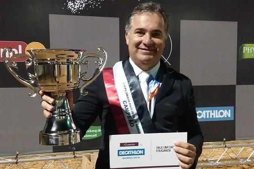 Artemus de Almeida foi campeão da categoria Sênior nesse domingo, 9/7 / Foto: Tupa Vídeo