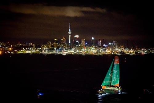 Groupama chega a Auckland / Foto: Ian Roman/Volvo Ocean Race 