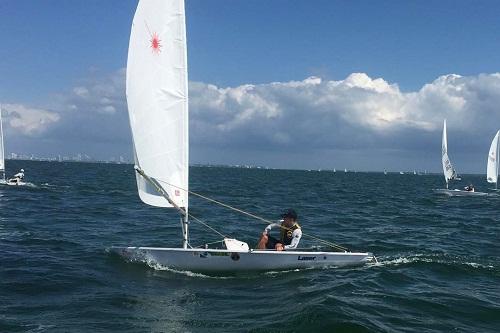 Primeiro evento do ciclo olímpico para Tóquio-2020 será realizado no City Miami Regatta Park durante essa semana. Bruno já testa nova vela nos treinamentos (foto) / Foto: Divulgação Primeiro evento do ciclo olímpico para Tóquio-2020 será realizado no City Miami Regatta Park durante essa semana. Bruno já testa nova vela nos treinamentos (foto) / Foto: Divulgação