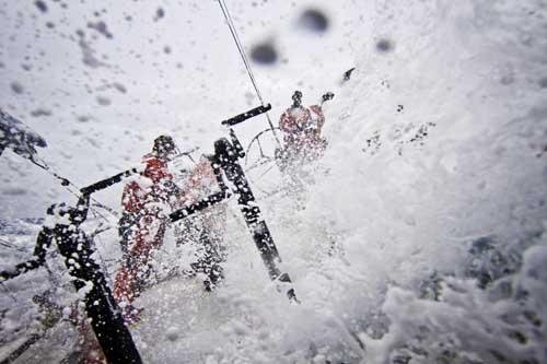 Veleiros esperam aumentar a velocidade na reta final / Foto: Amory Ross/PUMA Ocean Racing/Volvo Ocean