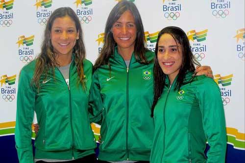 Em Londres 2012, Daynara de Paula, Joanna Maranhão e Fabíola Molina querem chegar à final olímpica 