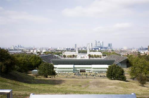 No Parque, funciona ainda o Observatório Real e abriga o Greenwich Mean Time (Hora Média de Greenwich), que é conhecido em todo o mundo como o marcador oficial de tempo / Foto: Londres 2012 