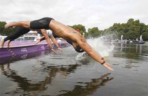 O Parque Hyde receberá a Maratona Aquática e eventos do Triathlon / Foto: Londres 2012 