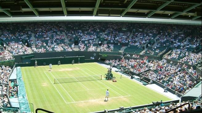 Wimbledon é a casa do Tênis na Inglaterra, disputado tradicionalmente em quadra de grama / Foto: Londres 2012 