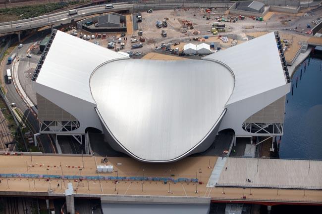 A construção do Centro Aquático começou em 2008 e foi concluída em julho de 2011 / Foto: Londres 2012 