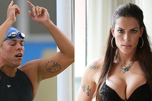 O antes e depois de Rebeca Gusmão, em ensaio para o UOL / Foto: Rubens Cavallari / Folhapress e Sergio Dutti / UOL O antes e depois de Rebeca Gusmão, em ensaio para o UOL / Foto: Rubens Cavallari / Folhapress e Sergio Dutti / UOL
