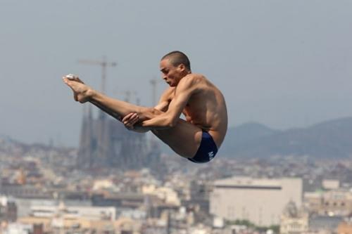 Cesar Castro, um dos grandes nomes dos saltos ornamentais do Brasil / Foto: Satiro Sodré