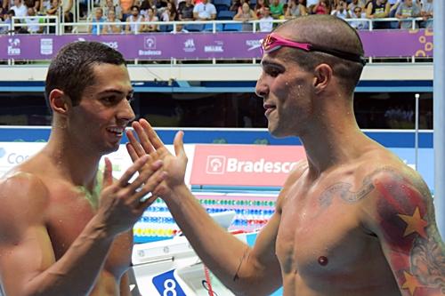 Ítalo Manzine e Bruno Fratus garantem vaga na Rio 2016 / Foto: Esporte Alternativo