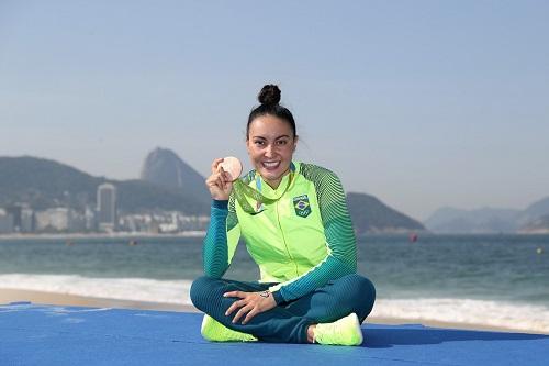 Brasileira da maratona aquática está na terceira posição do ranking mundial a duas etapas do fim. Próxima prova é neste fim de semana, na China / Foto: Satiro Sodré/SSPress