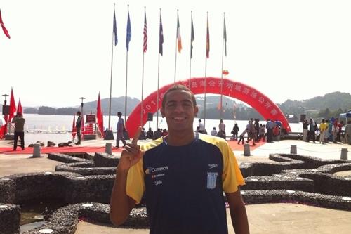 Baiano Allan do Carmo é expectativa de medalha em 2016 / Foto: Divulgação / CBDA