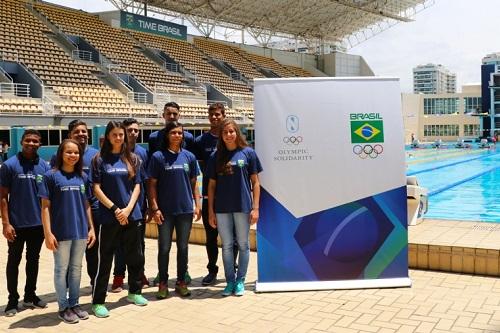 Atletas foram selecionados pelo Comitê Olímpico do Brasil e passam a ter suporte para treinamento e preparação para os Jogos Olímpicos / Foto: Alexandre Castello Branco/COB