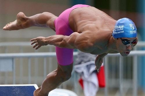 Nadador alcançou a marca de 51s57 nos 100m borboleta / Foto: Satiro Sodré/SSPress/CBDA