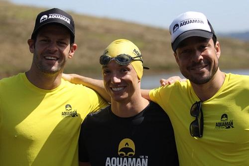 Trio Aquaman: Samir, Marcos e Matheus / Foto: Flávio Perez/OnboardSports