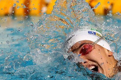 Larissa Oliveira também busca seu índice olímpico / Foto: Satiro Sodré / AGIF