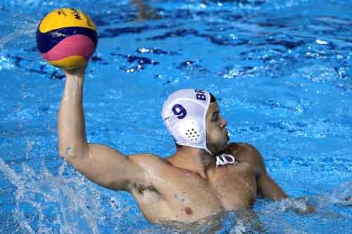  A seleção brasileira estreou nesta 3ª feira, 11/06, na Super Final da Liga Mundial de polo aquático masculino, na Rússia / Foto: Satiro Sodré/AGIF