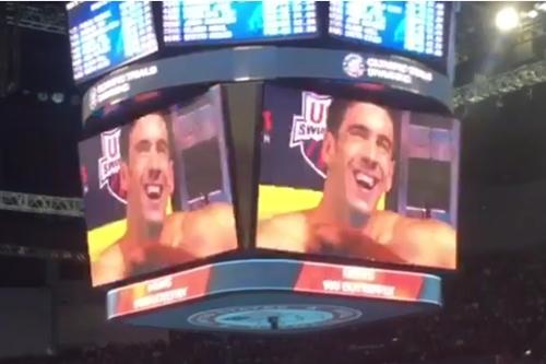 Michael Phelps brilhou mais uma vez na seletiva americana / Foto: Reprodução / UOL