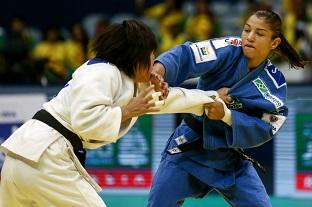 A campeã olímpica Sarah Menezes / Foto: Getty Images