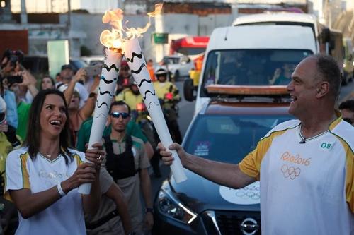 Virna e Oscar / Foto: Rio 2016 / Marcus de Paula