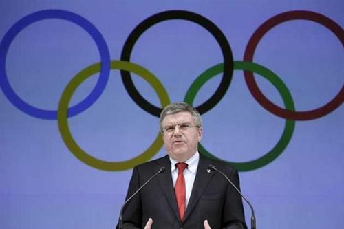 Presidente do COI, Thomas Bach / Foto: EPA