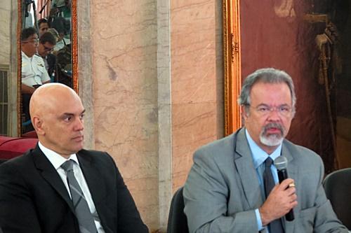 Raul Jungmann e Alexandre de Moraes / Foto: Esporte Alternativo