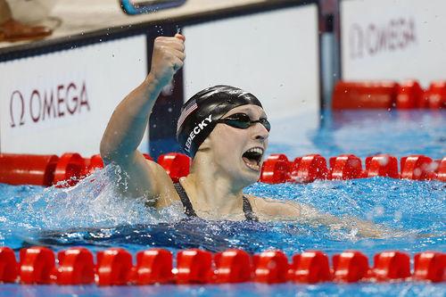 Katie Ledecky: absoluta na piscina / Foto: Clive Rose / Getty Images