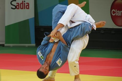 Brasileiros e estrangeiros competiram no evento teste do judô nesta quarta, no Parque Olímpico / Foto: Esporte Alternativo